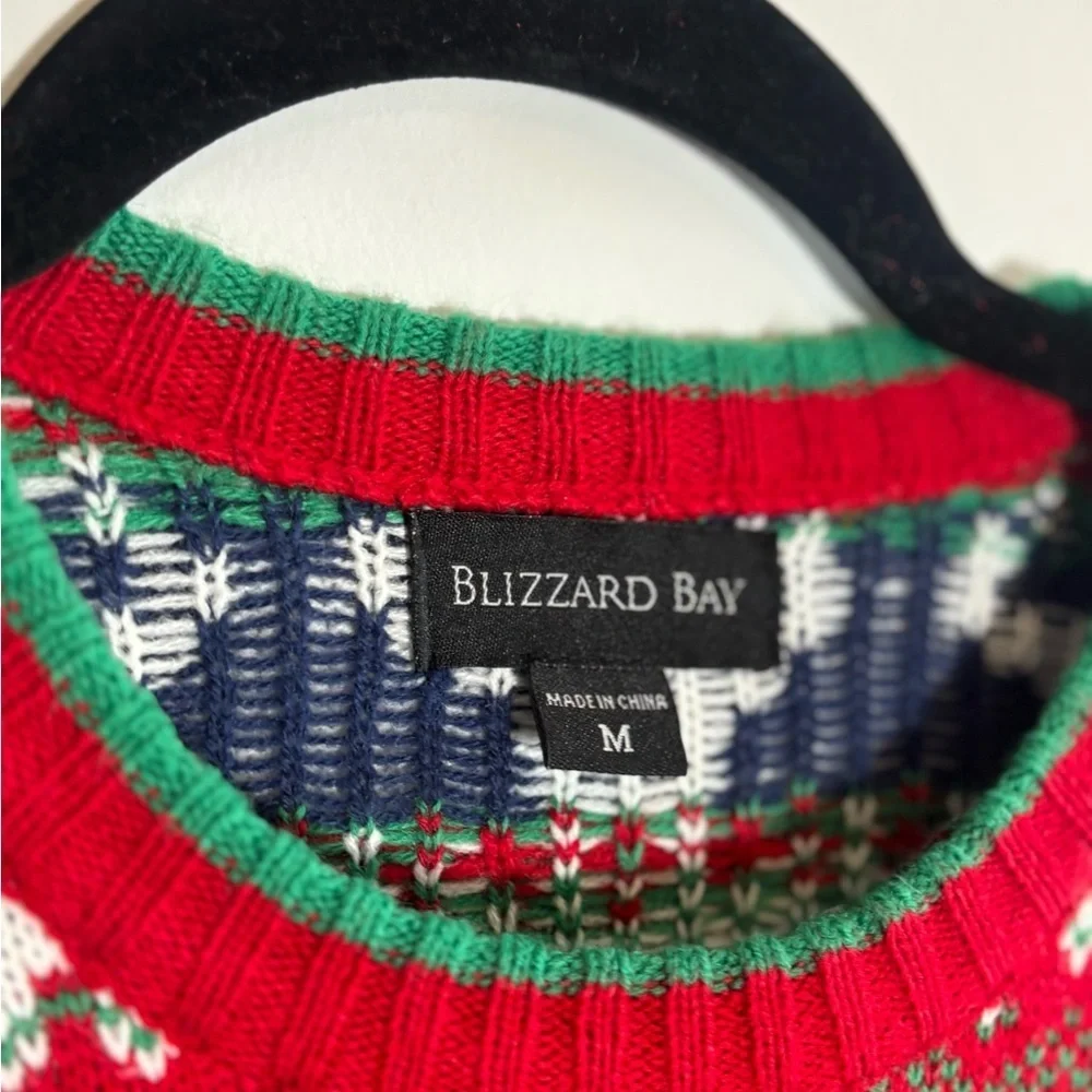 Blizzard Bay Men’s “Welcome to the North Swole” Ugly Christmas Sweater Medium